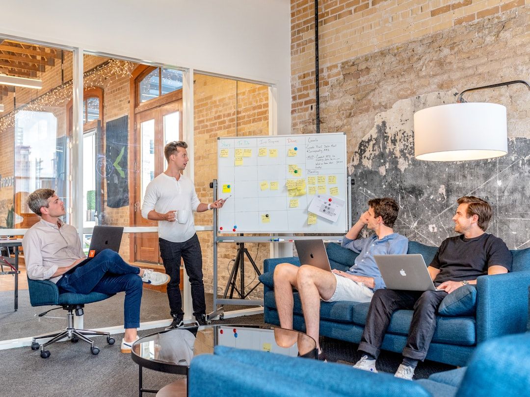 Das TopLocal Team bei der Arbeit